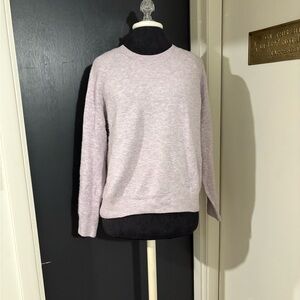 💜 Lavender Light Purple Crew Neck Sweater